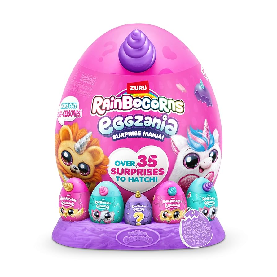 日本未発売！　Rainbocorns Eggzania レインボコーンズ Amazon.com: Rainbocorns Eggzania Mini Mania Zebra Plush